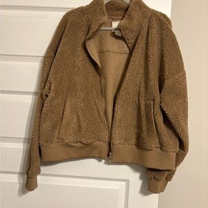 Aspen Tan Sherpa Jacket